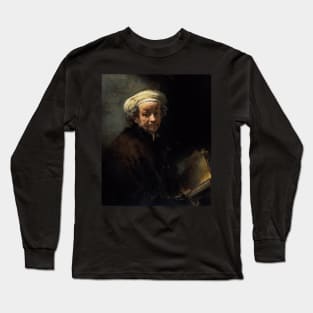 Self Portrait as the Apostle Paul - Rembrandt Harmenszoon van Rijn Long Sleeve T-Shirt